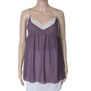 Victoria’s Secret Sheer Teddy Babydoll Nightie Lingerie Size Large